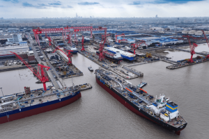 Shanghai Waigaoqiao Shipbuilding изпълнява рано целта за годишна доставка