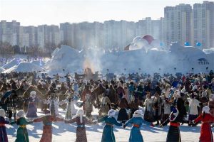 Вътрешна Монголия Ice and Snow Naadam Festival се открива в Hulunbuir